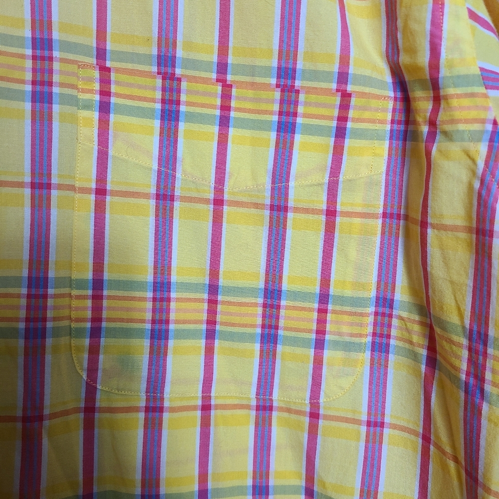 Colorful Daniel Cremieux Short Sleeve Plaid Shirt - Picture 5 of 6